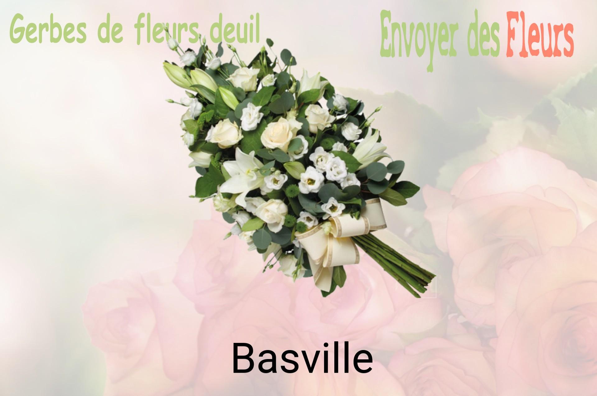 Gerbe de fleurs de deuil livrée à Basville